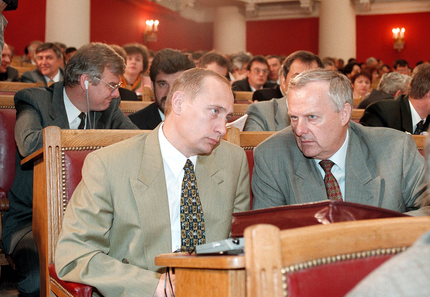 Анатолий Собчак и Путин